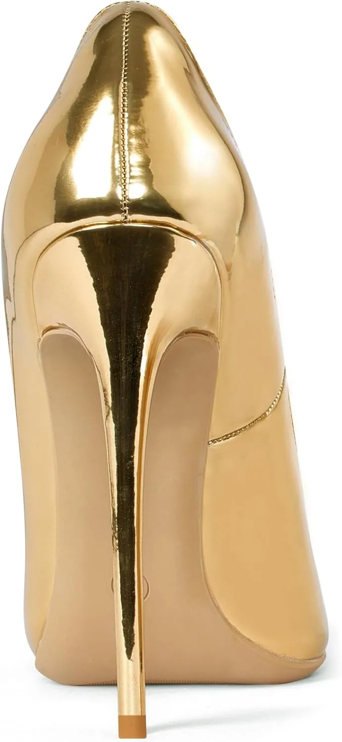 Elisabet Tang Women Pumps, Pointed Toe High Heel 4.7 inch/12cm Party Stiletto Heels Shoes