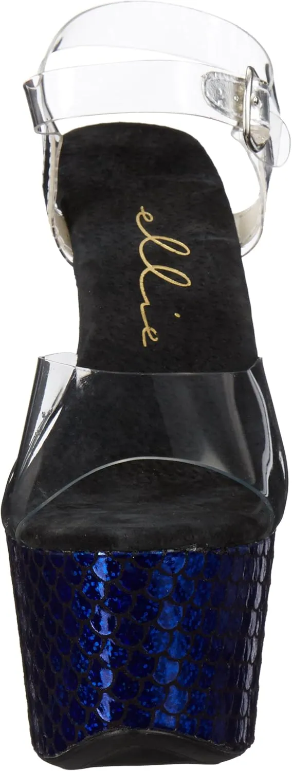 Ellie Shoes Women's 709-mermaid Platform Sandal