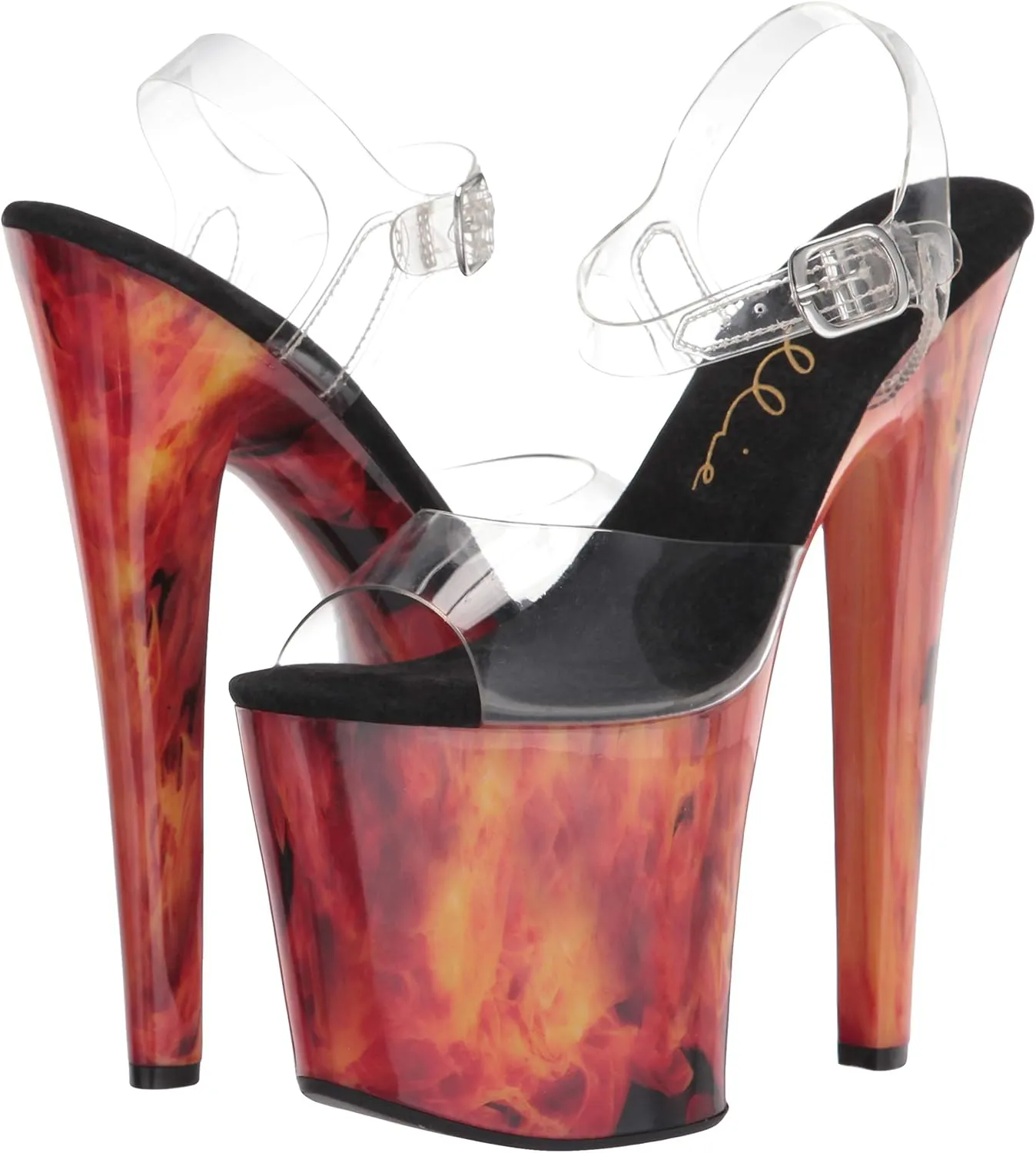 Ellie Shoes Women's 8" Heel Platform Stiletto Sandal Heeled