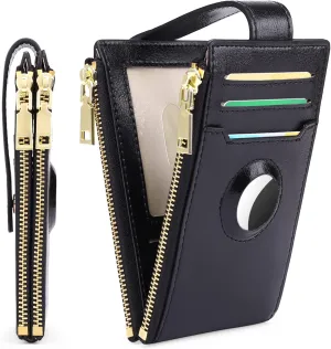 FALAN MULE Womens Wallet Genuine Leahter Bifold Credit Card Holder with Built-in Integrated Case