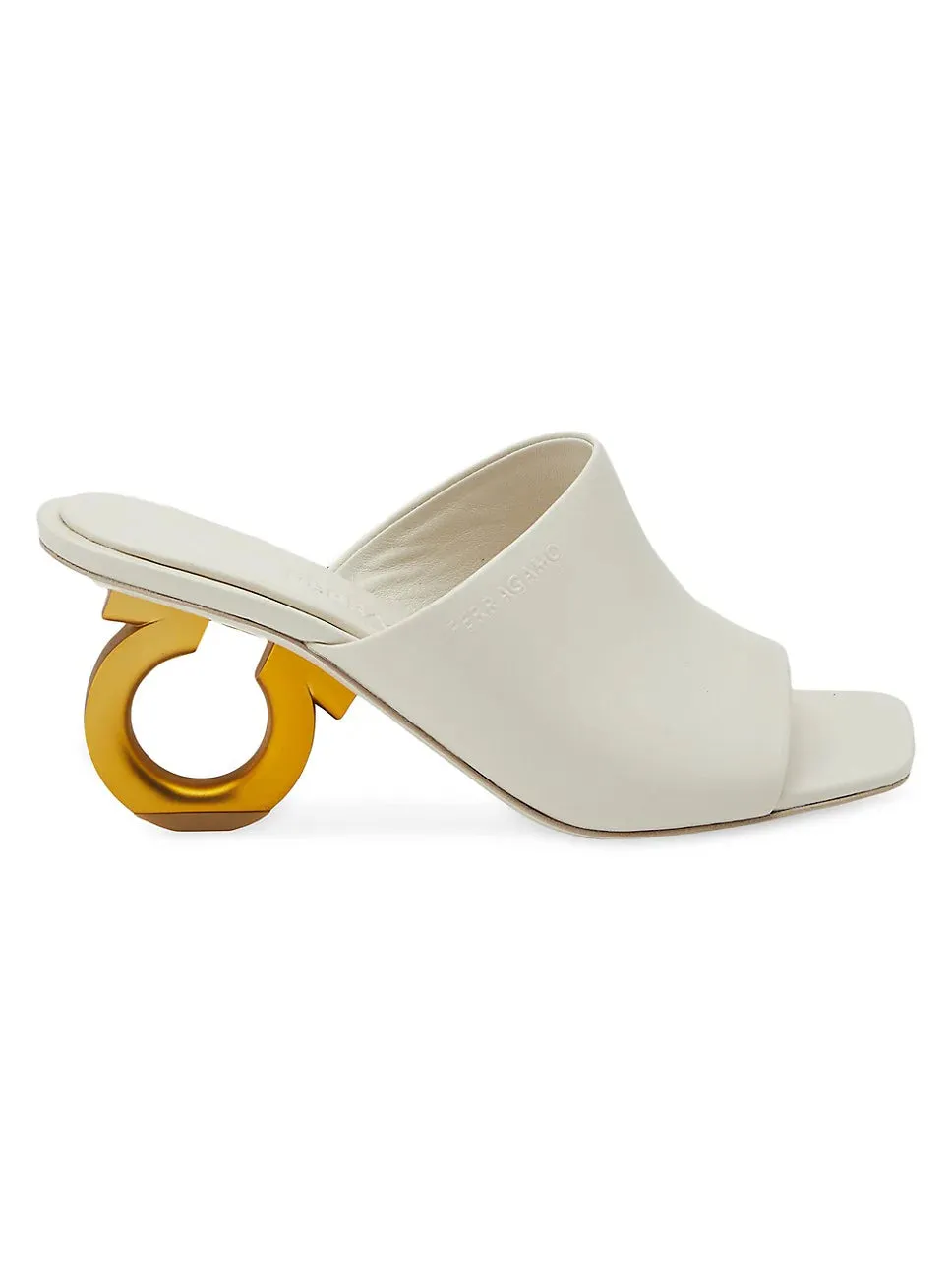FERRAGAMO
Astro Leather Gancini Mules