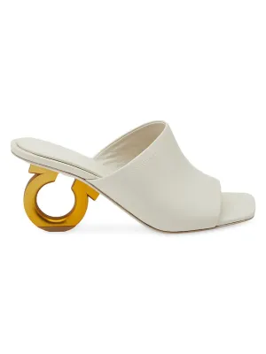 FERRAGAMO
Astro Leather Gancini Mules