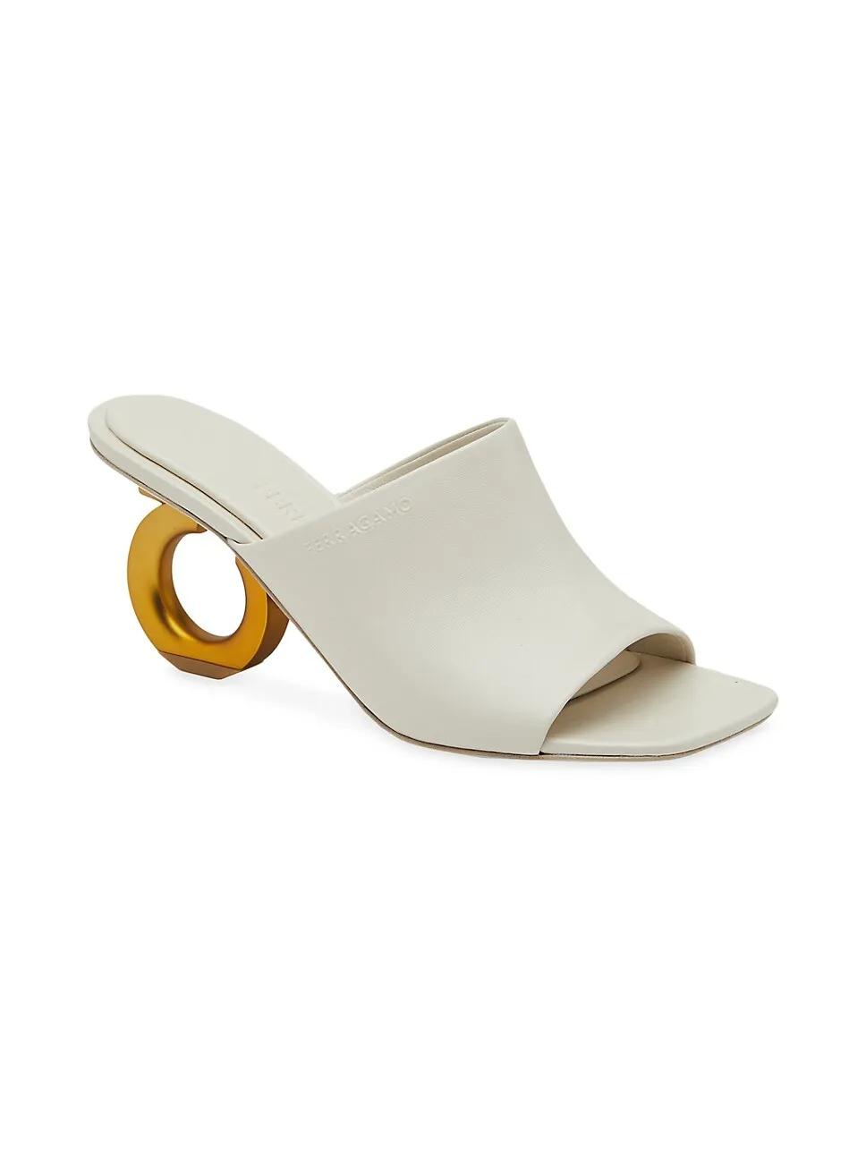 FERRAGAMO
Astro Leather Gancini Mules