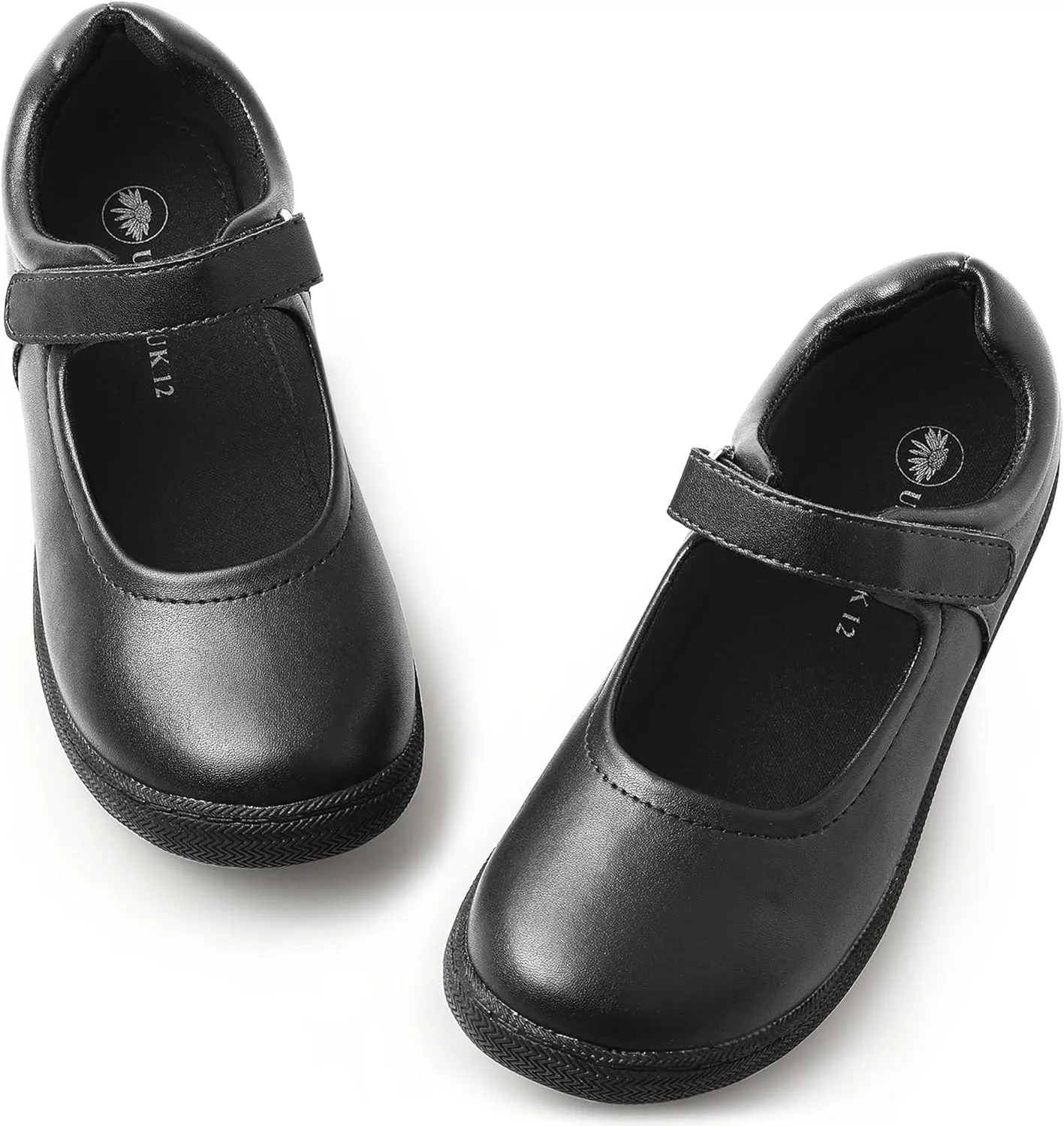 festooning Girls Mary Jane Shoes School Uniform Flats Cute Dress Shoes for Girls Wedding Back to School