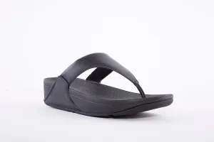 FITFLOP - LULU Leather Toe-Post Sandals Black