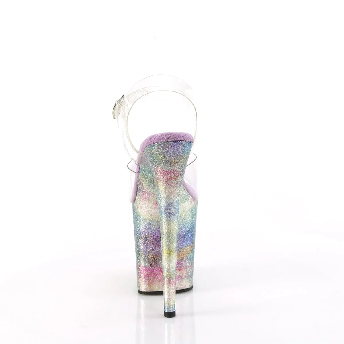 FLAMINGO-808NEB Clear/Lavender Multi Metallic