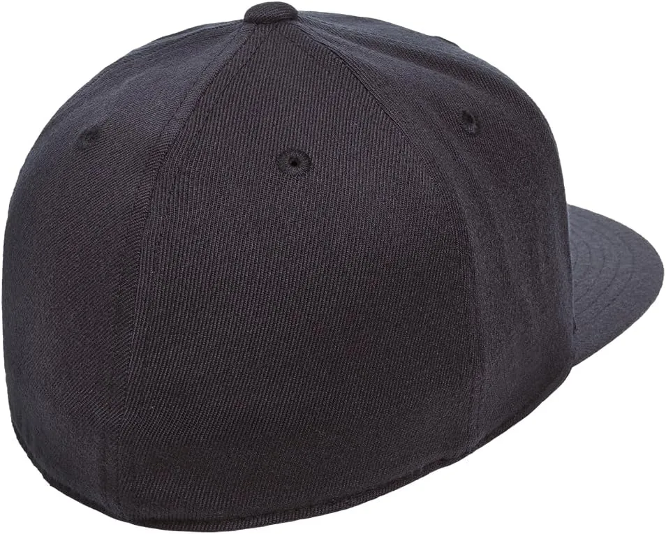 Flexfit Men's 210 Fitted Flat Bill Cap Hat