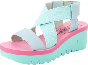 FLY London Women's Ankle-Strap Sandal, 35,36,37,38,39,40,41,42 M Womens Adult