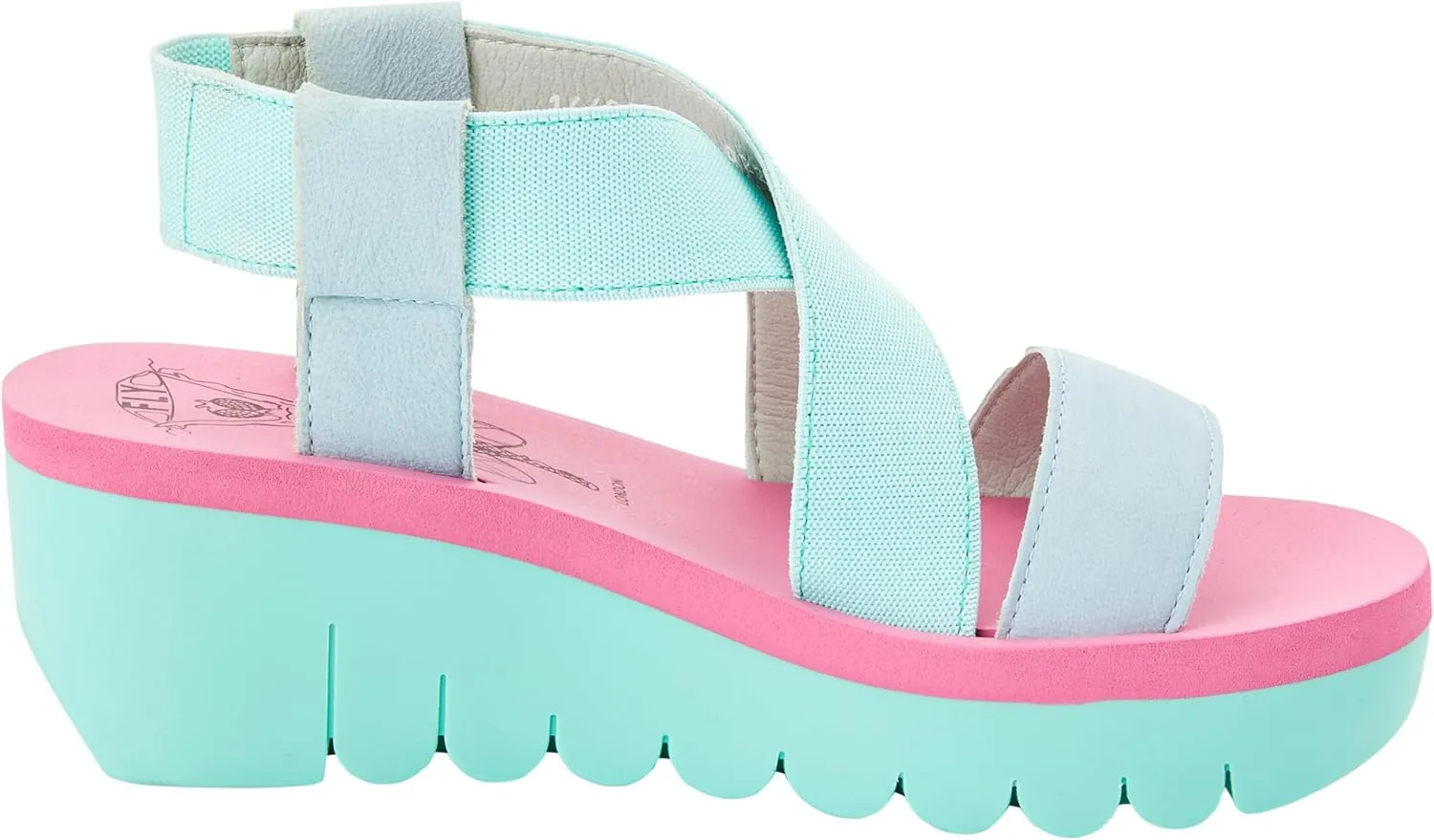 FLY London Women's Ankle-Strap Sandal, 35,36,37,38,39,40,41,42 M Womens Adult