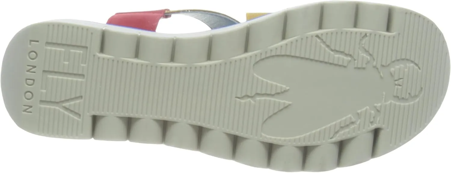 FLY London Women's Ankle-Strap Sandal, 35,36,37,38,39,40,41,42 M Womens Adult