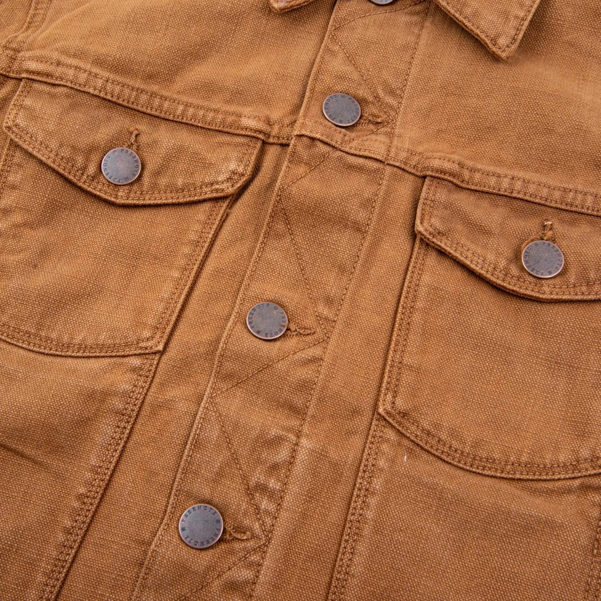 【Freenote】酵素水洗 帆布外套／14oz／Classic Denim Jacket
