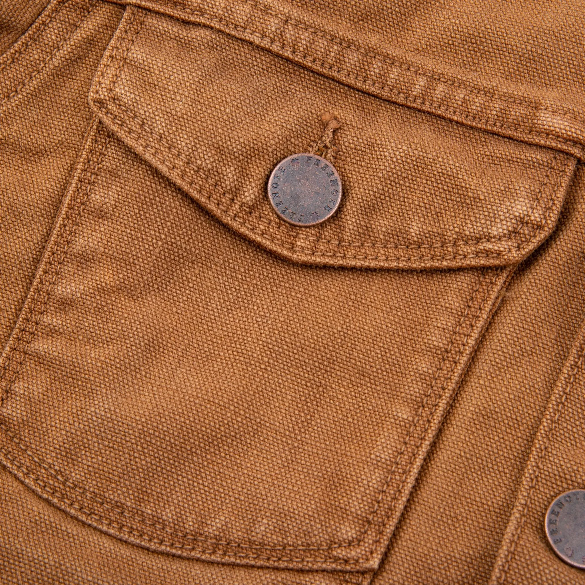 【Freenote】酵素水洗 帆布外套／14oz／Classic Denim Jacket