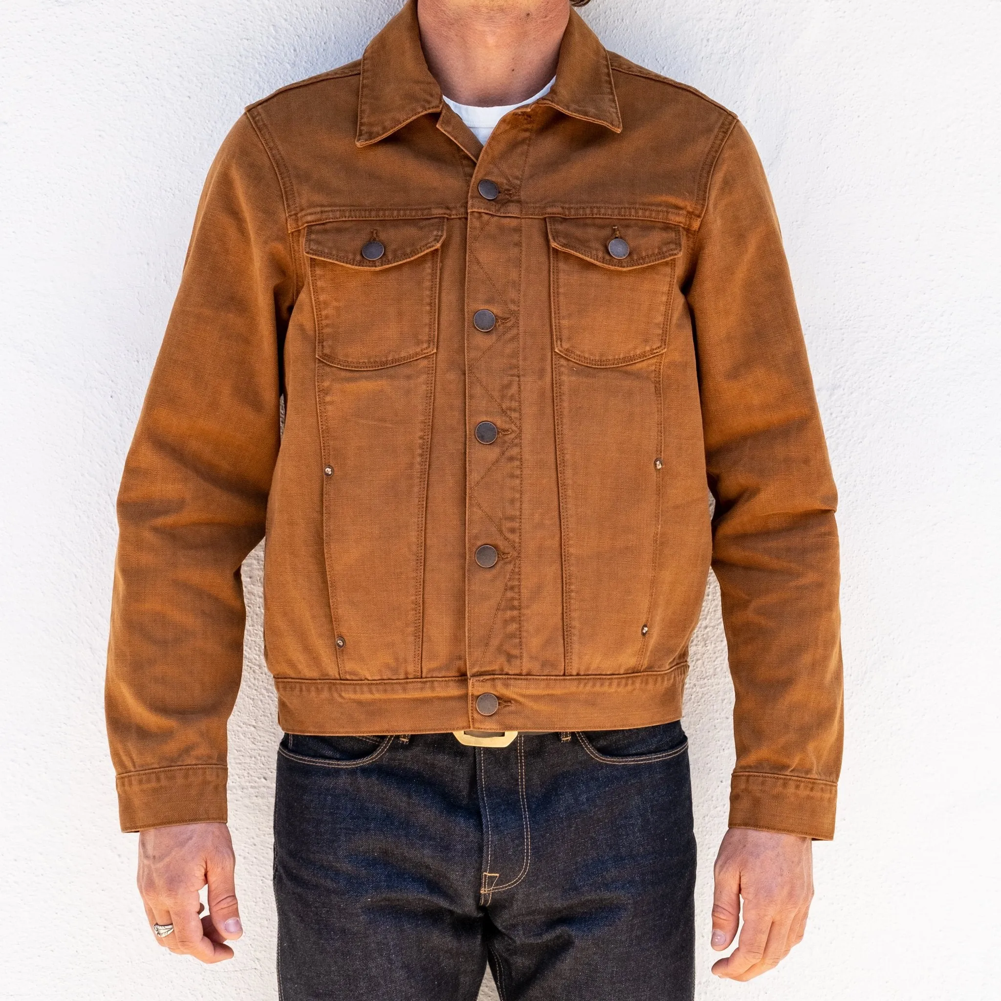 【Freenote】酵素水洗 帆布外套／14oz／Classic Denim Jacket
