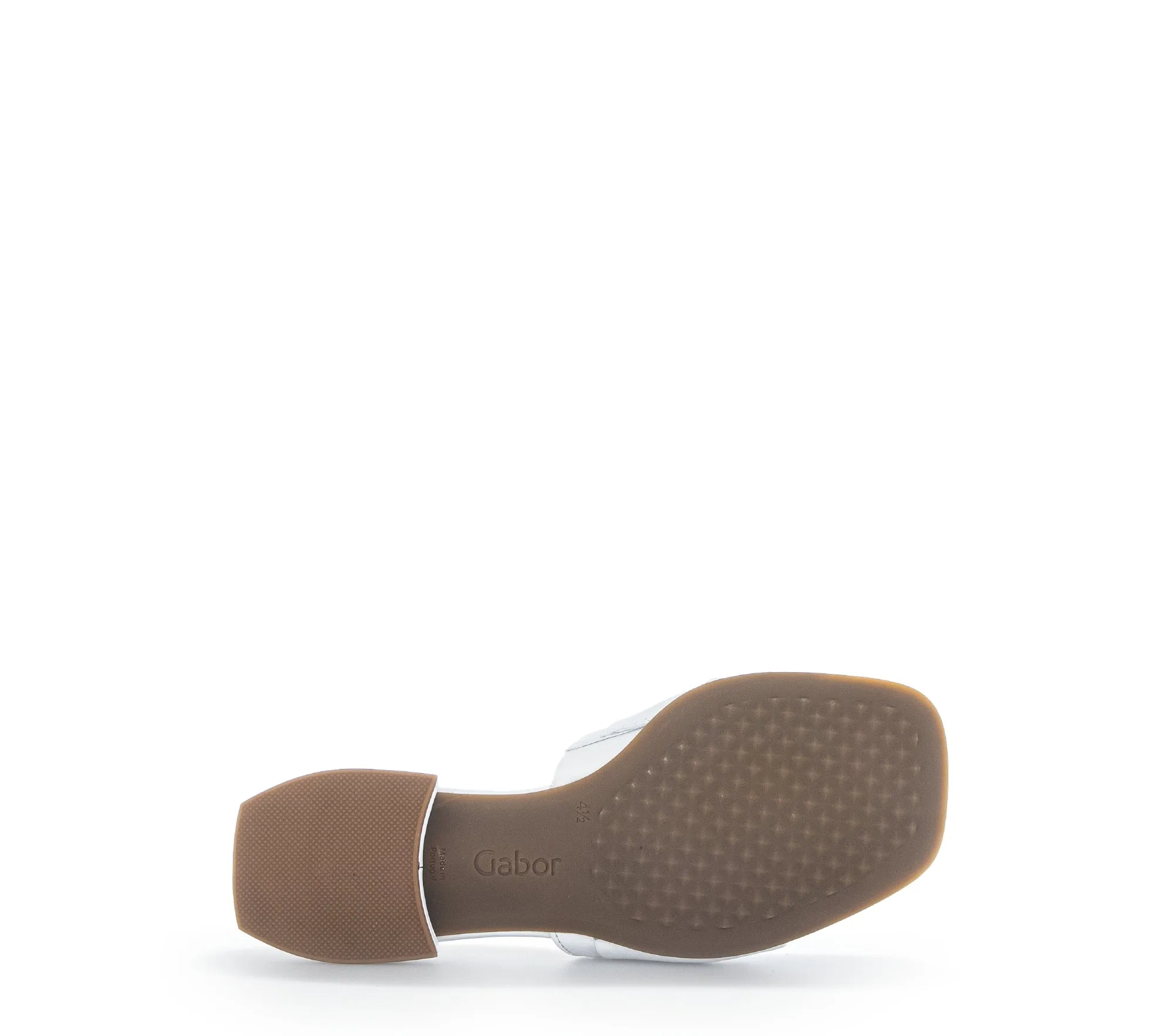 GABOR - 22.803.50 FLAT MULE - WHITE