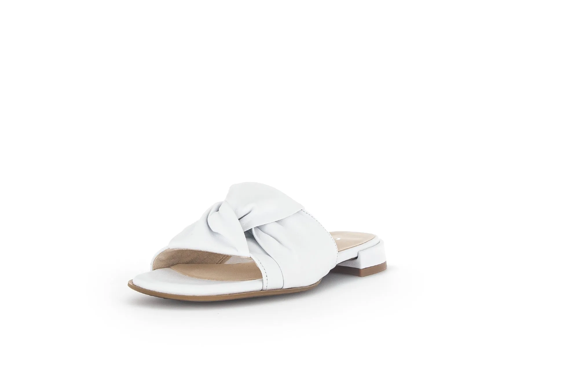 GABOR - 22.803.50 FLAT MULE - WHITE