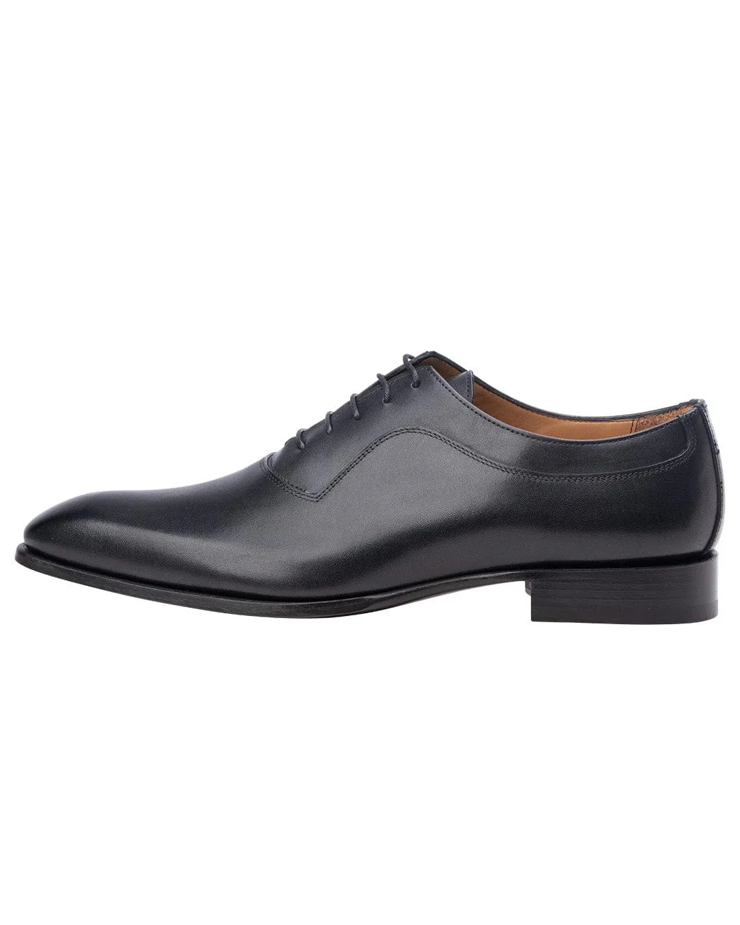 Gagliardi Black Made in Italy Oxford Shoes