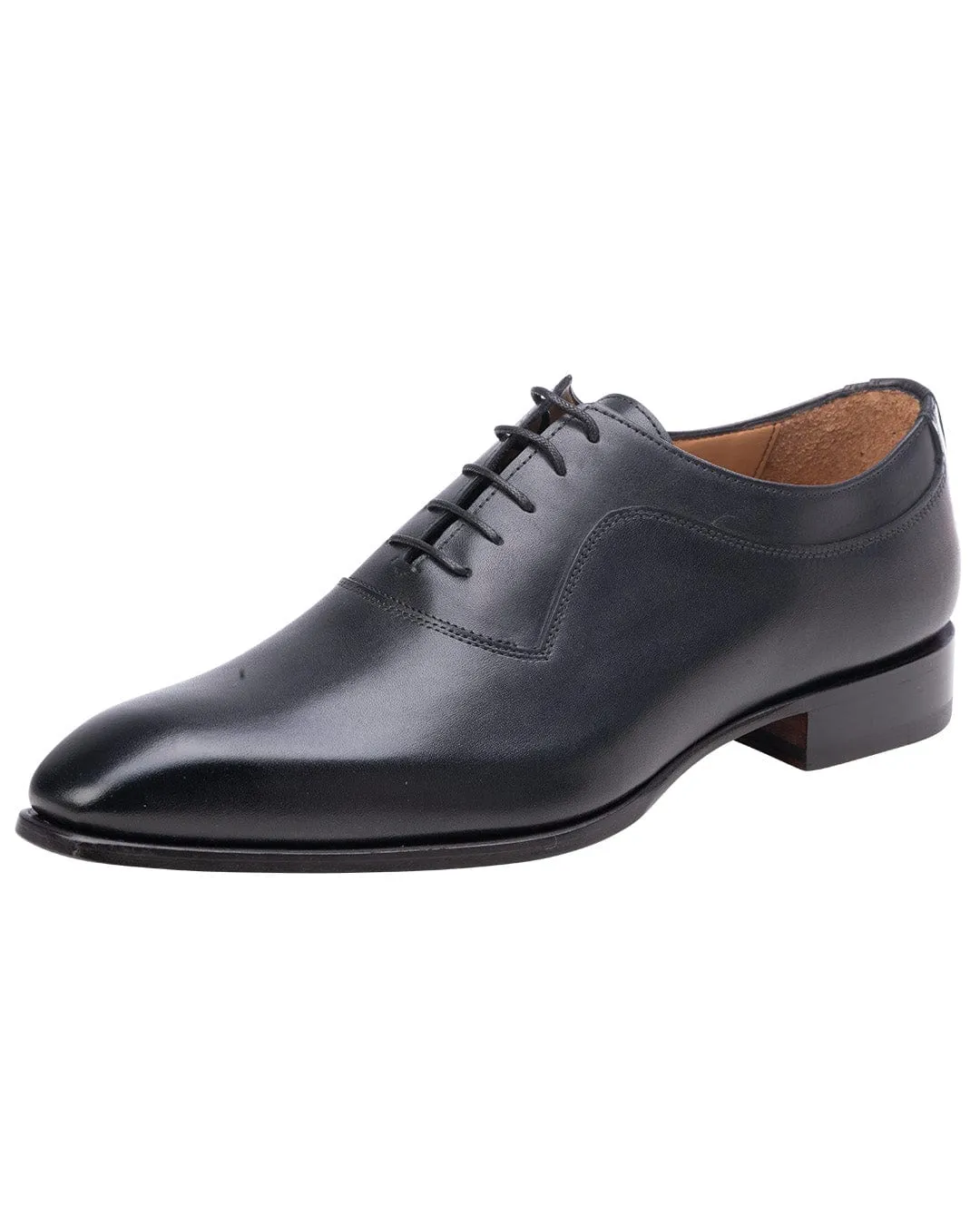 Gagliardi Black Made in Italy Oxford Shoes