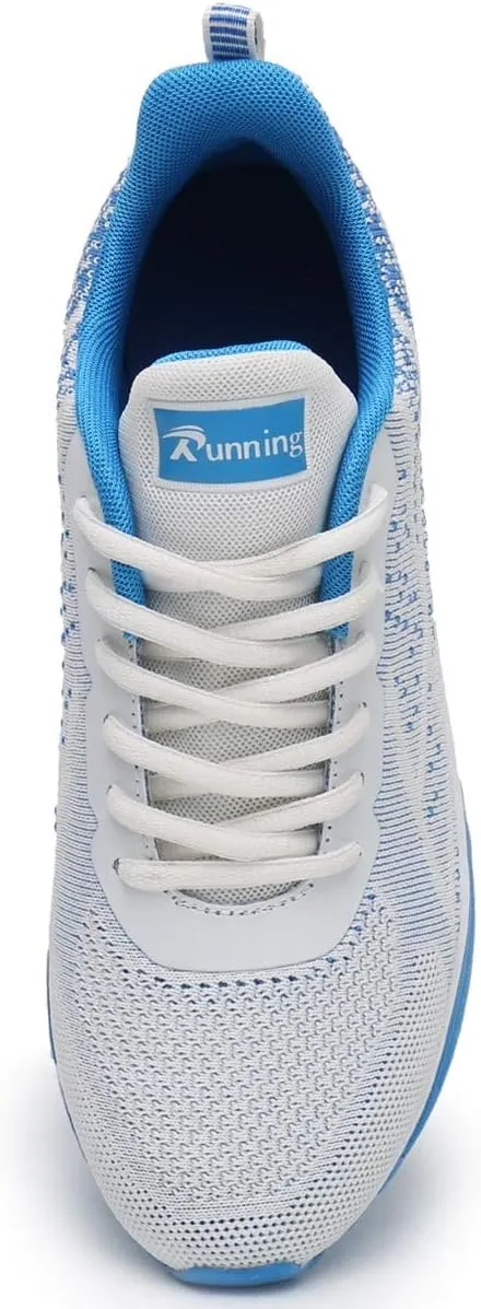 GANNOU Men's Air Athletic Running Shoes Fashion Sport Gym Jogging Tennis Fitness Sneaker (US 7-12.5)