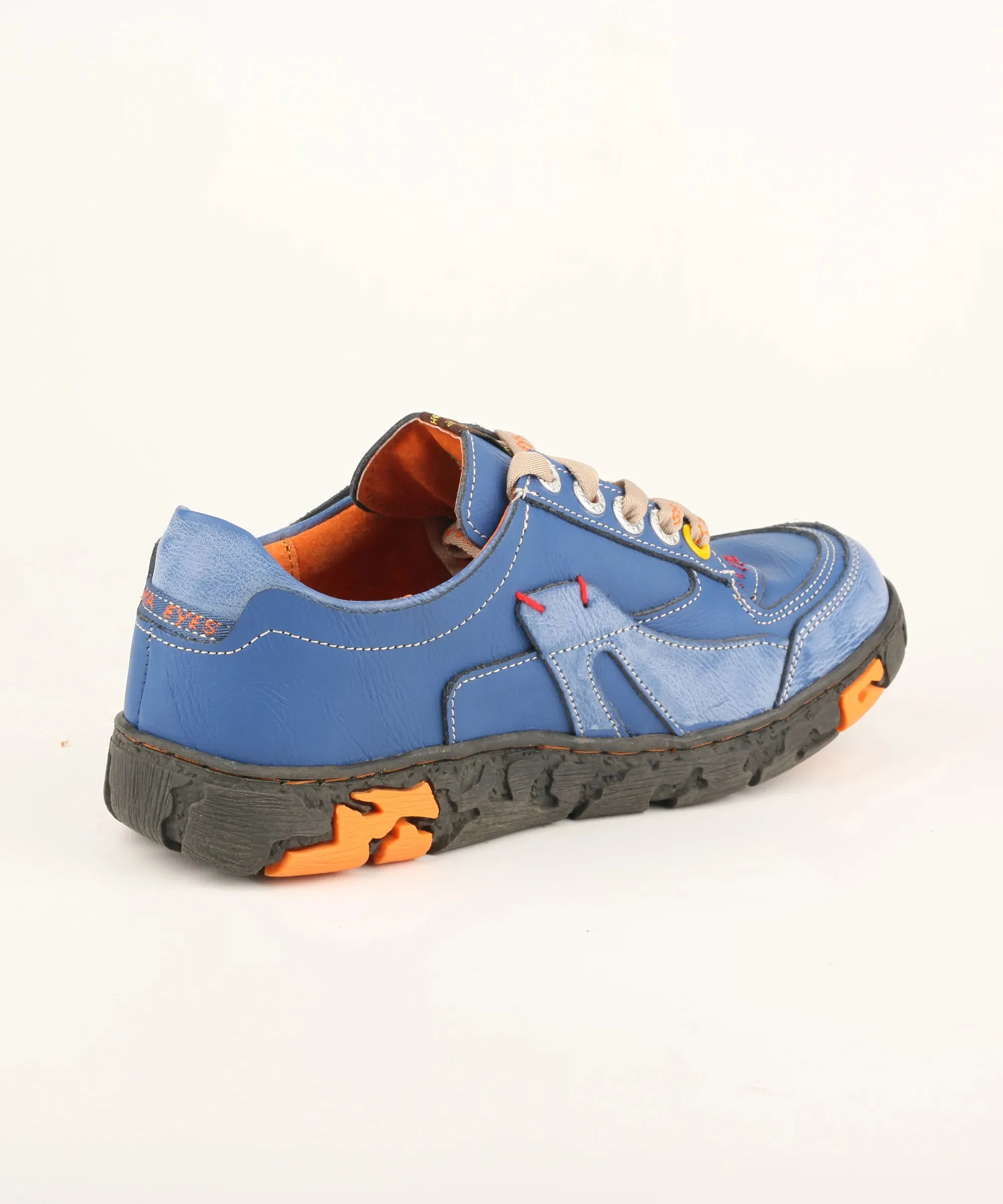 Genuine Leather Womens Flat Sneaker for Outdoor