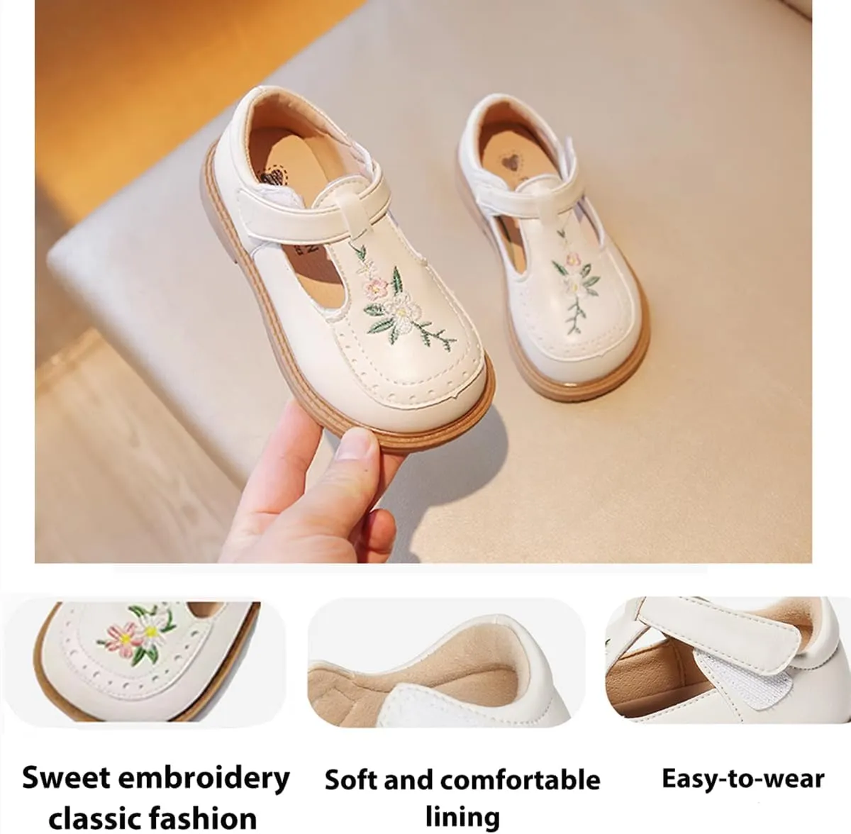 Girls Dress Shoes Toddler Mary Janes Shoes Little Girl School Uniform Oxford Shoes for Girl Flats