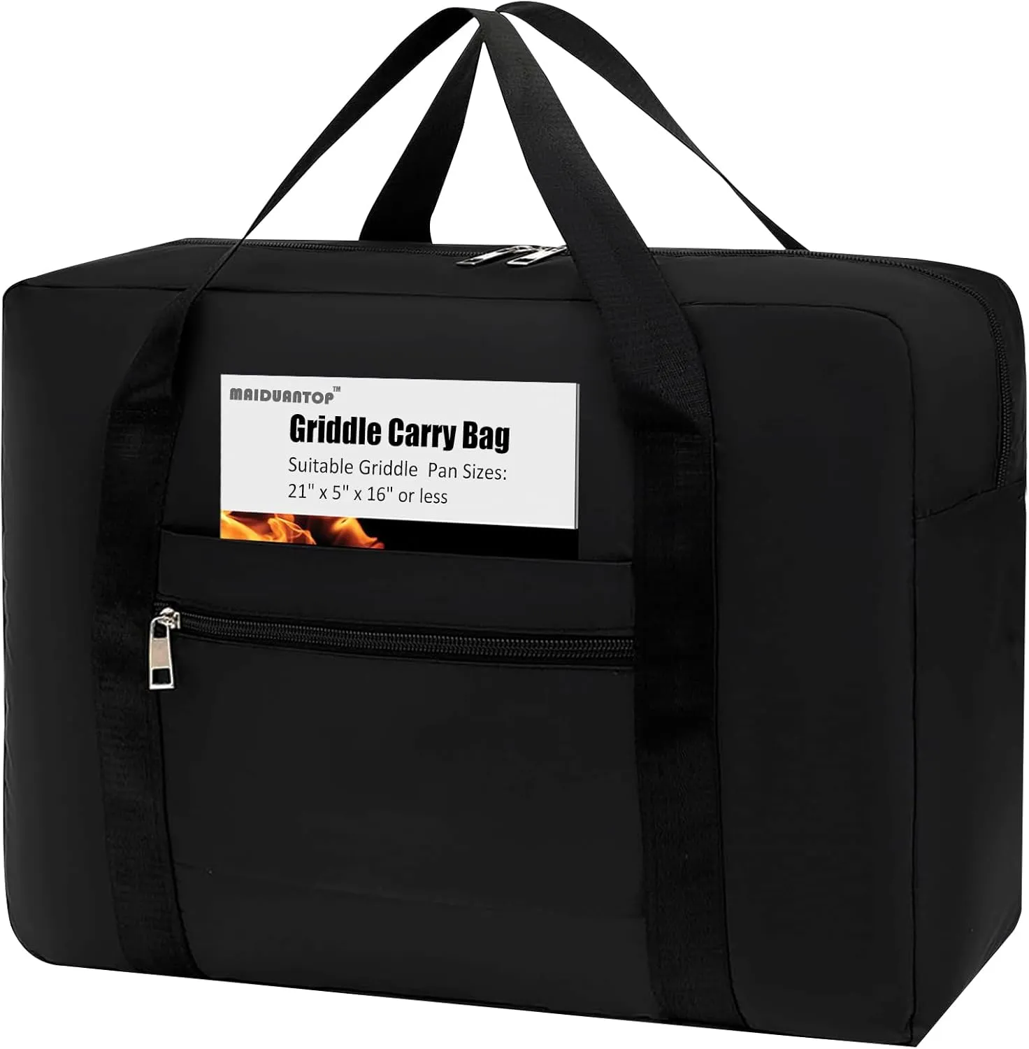 Griddle Carry Bag,Grill Accessory Storage,Large Griddle Accessories Storage Bag, Outdoor Carrying Frying Pan Handbag, Gift for men