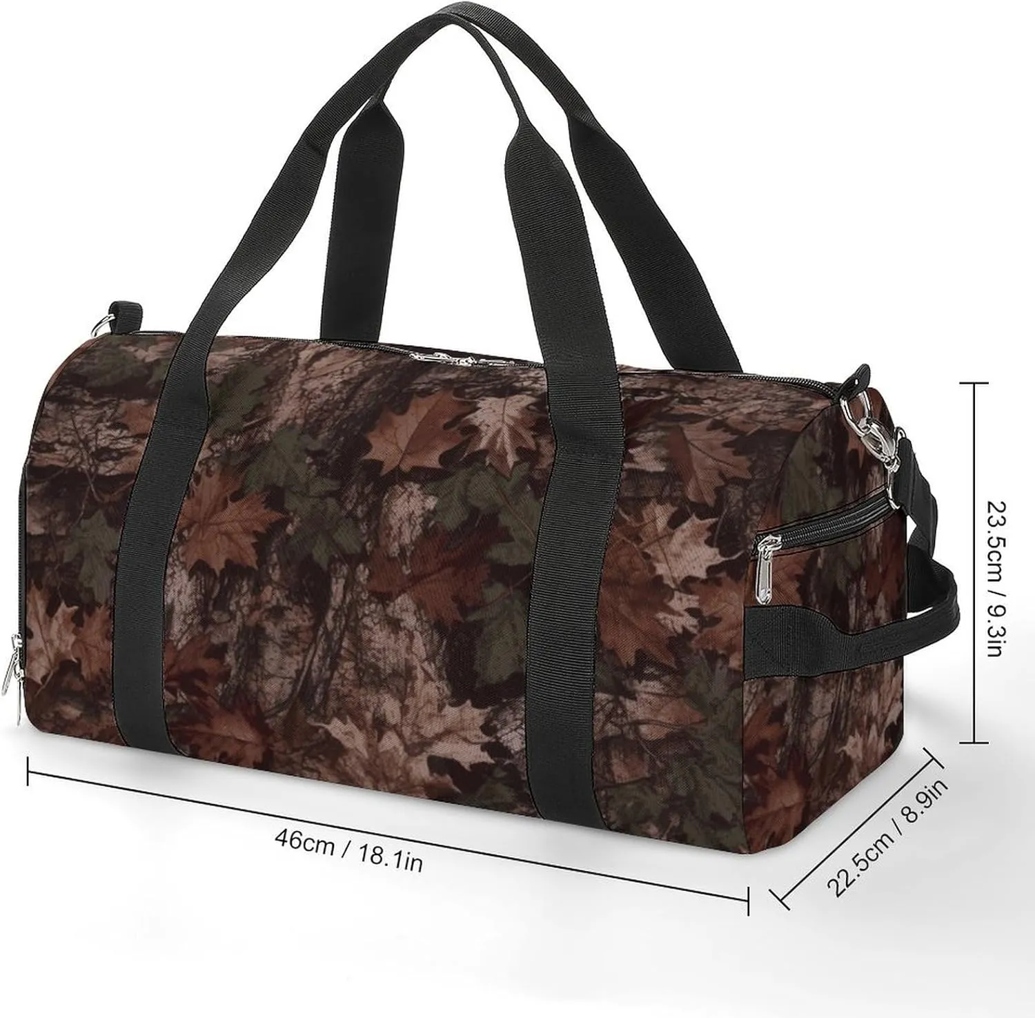 Gym Bag Outfitter Tuff Camo Duffel Bag for Men Women Travel Overnight Bag with Shoe Compartment Workout Bags