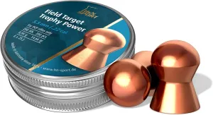 H&N Field Target Trophy Power Copper Plated.22 Cal, 14.66 Grains, Round Nose, 200ct