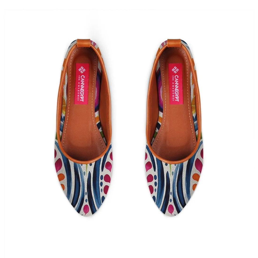 Havane Round Toe Shoe Stipples