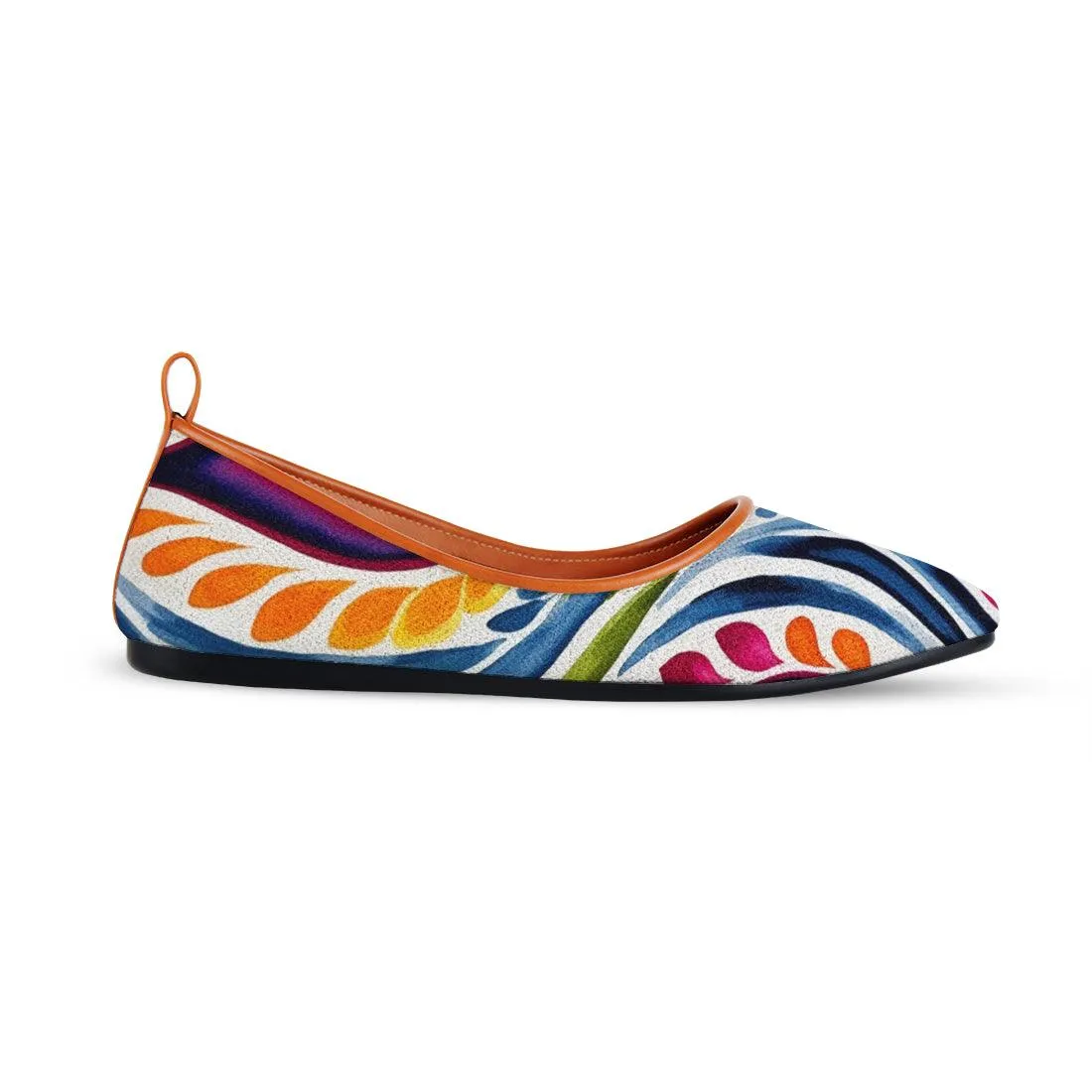 Havane Round Toe Shoe Stipples