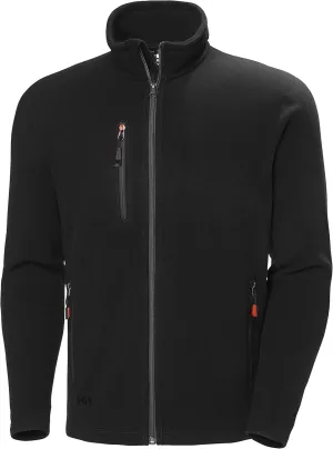 Helly-Hansen Oxford Full Zip Fleece Jackets for Men Featuring Double-Layer Collar and Handwarmer Pockets with Brushed Lining