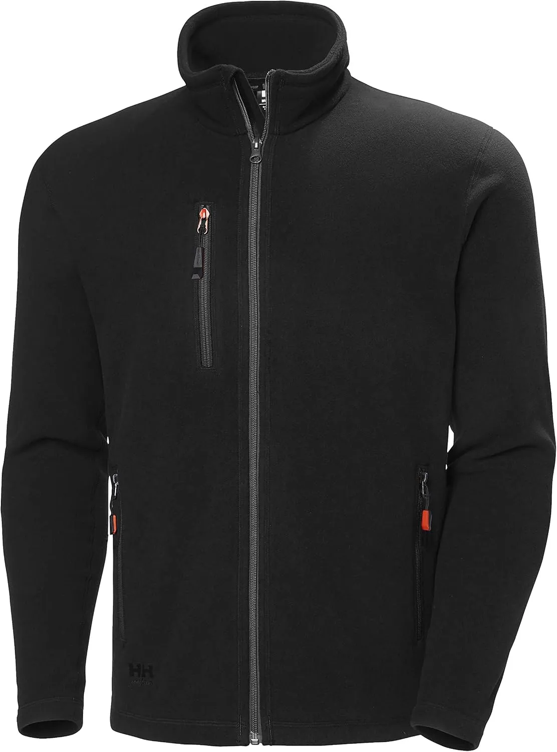 Helly-Hansen Oxford Full Zip Fleece Jackets for Men Featuring Double-Layer Collar and Handwarmer Pockets with Brushed Lining