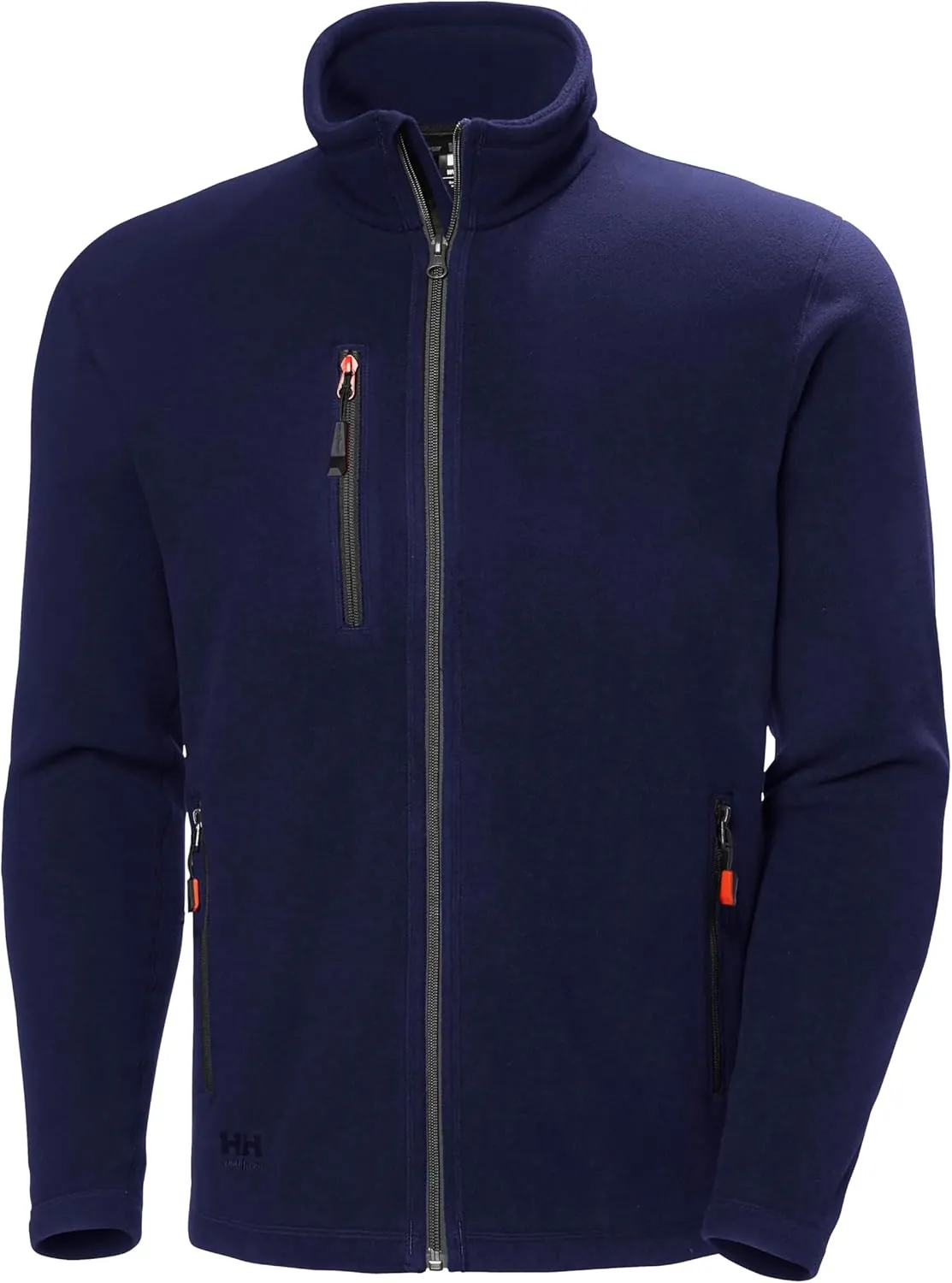 Helly-Hansen Oxford Full Zip Fleece Jackets for Men Featuring Double-Layer Collar and Handwarmer Pockets with Brushed Lining