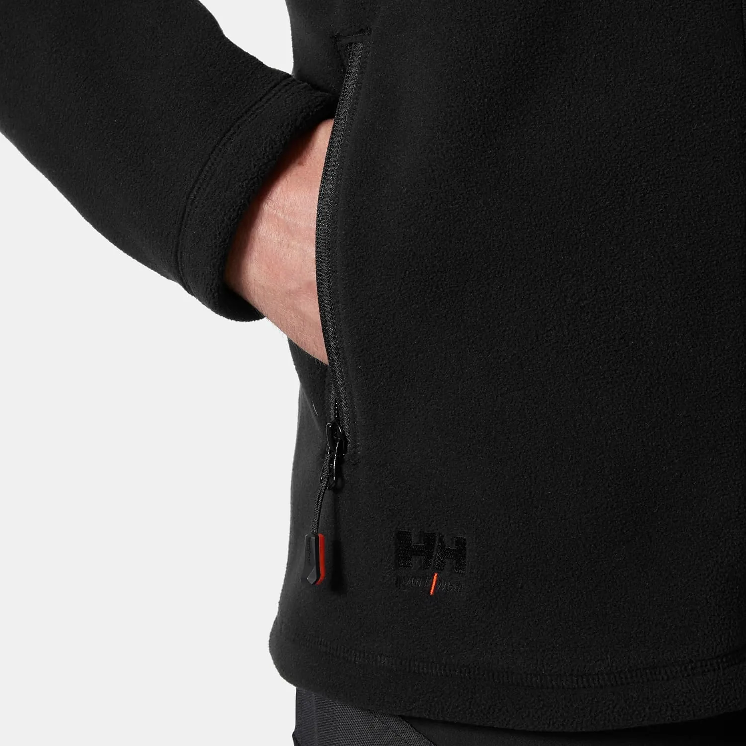 Helly-Hansen Oxford Full Zip Fleece Jackets for Men Featuring Double-Layer Collar and Handwarmer Pockets with Brushed Lining