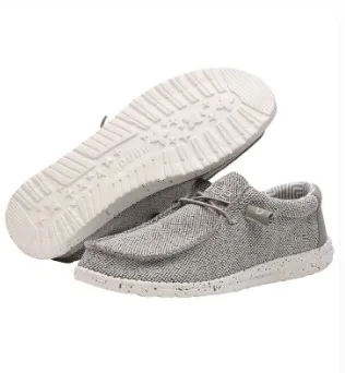 Hey Dude Ash Wally Sox Funk Mens Casual Shoes 110353500