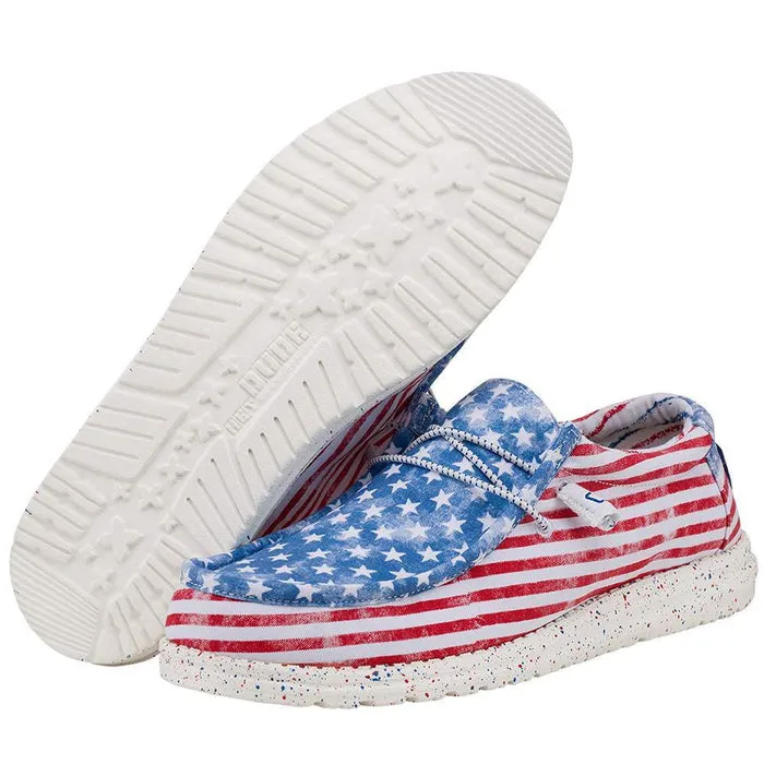 Hey Dude Wally Stars N Stripes Shoes Patriotic