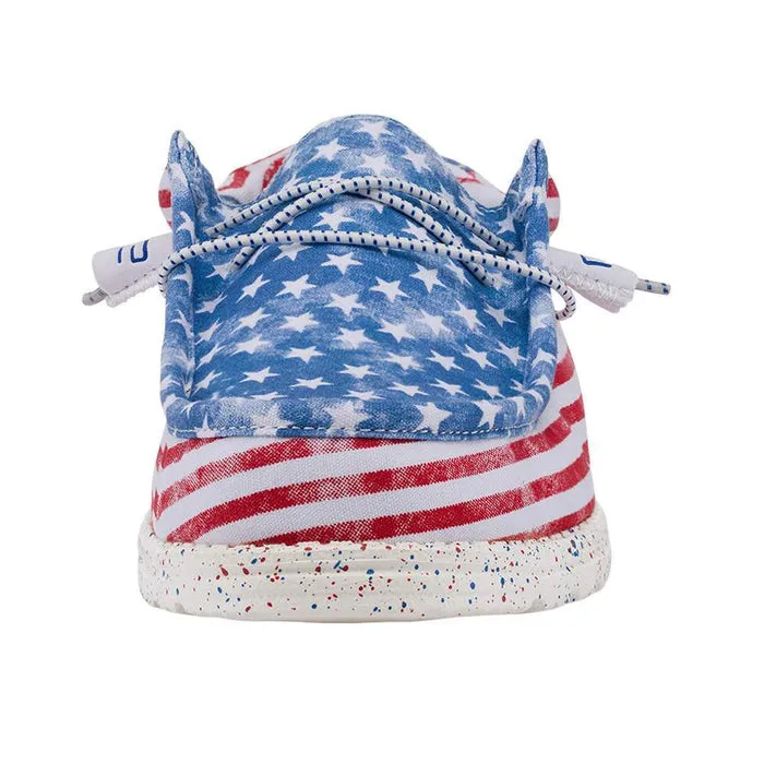 Hey Dude Wally Stars N Stripes Shoes Patriotic