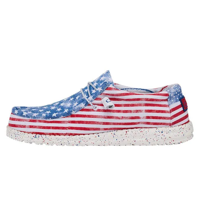 Hey Dude Wally Stars N Stripes Shoes Patriotic