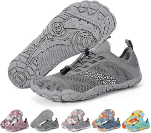 Hike Barefoot Shoes Women Men Wide Toe Box Zero Drop Footwear Lightweight Hike Shoe Non-Slip Grounded Shoes Women for Outdoor Trail Running Walking Weightlifting