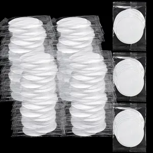 Individually Wrapped Cotton,Individually Wrapped Cotton Pads,Individually Wrapped Cotton Rounds,Cotton Pad for Face Individual Wrap Hotel Personal Care Kit (2Pcs Cotton Pads/Set, 100, Count)
