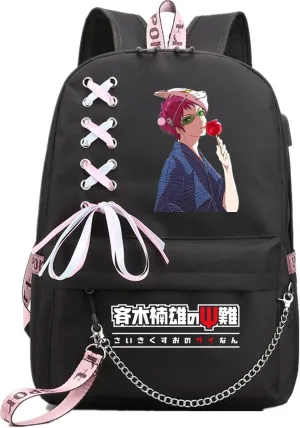 ISaikoy Anime The Disastrous Life Of Saiki K Backpack Shoulder Bag Bookbag School Bag 12