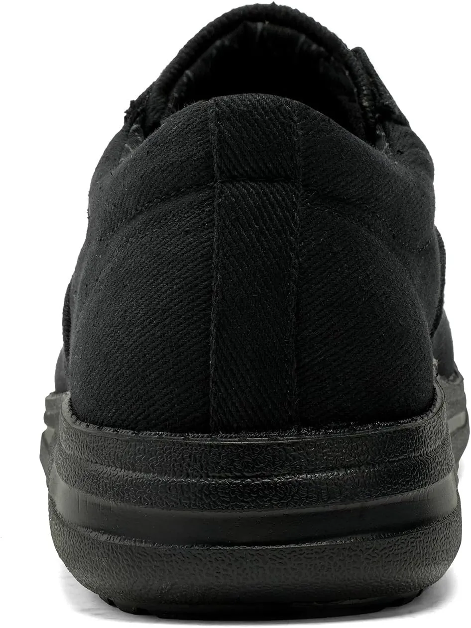 ITAZERO Men's Wide Toe Box Mesh Shoes Business Casual Wide Width Walking Shoes with Arch Support Insole for Plantar Fasciitis