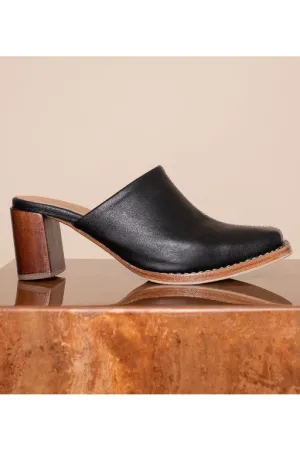 JAMES SMITH - MILANESE MULE - BLACK