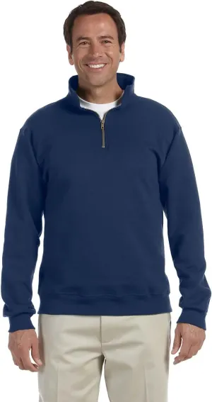 Jerzees 9.5 oz. 50/50 Super Sweats Fleece Quarter-Zip Pullover (4528)