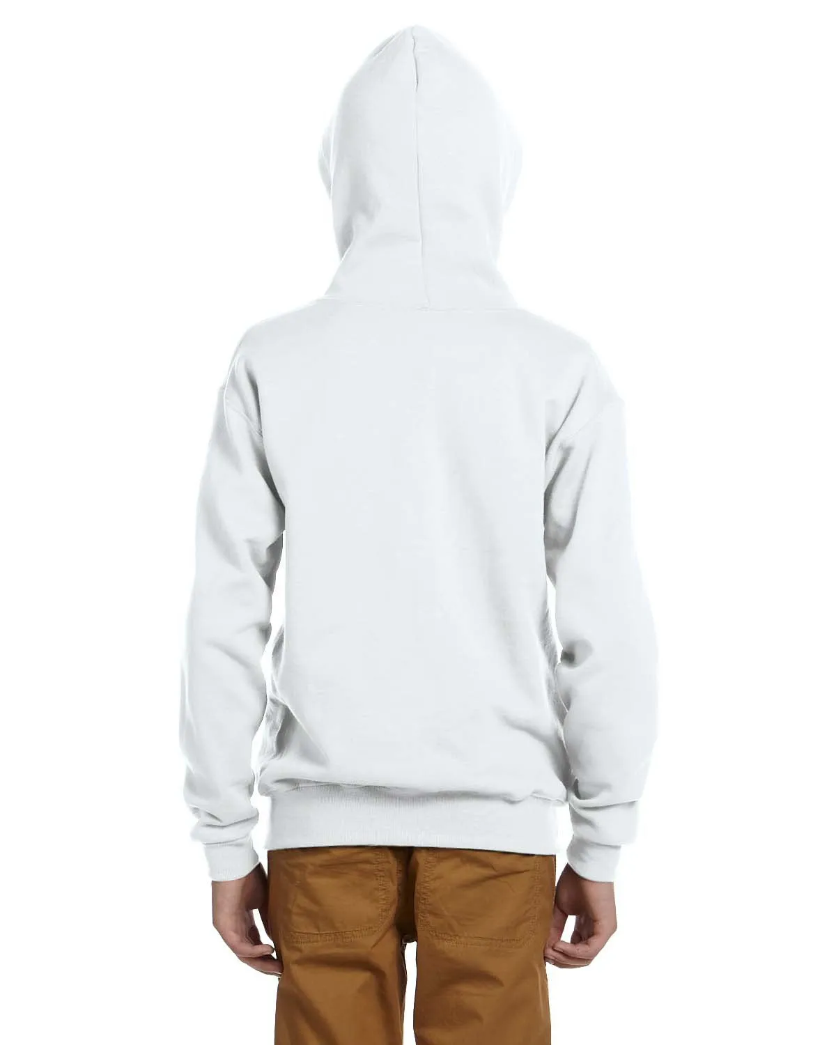 Jerzees Youth NuBlend Full-Zip Hooded Sweatshirt