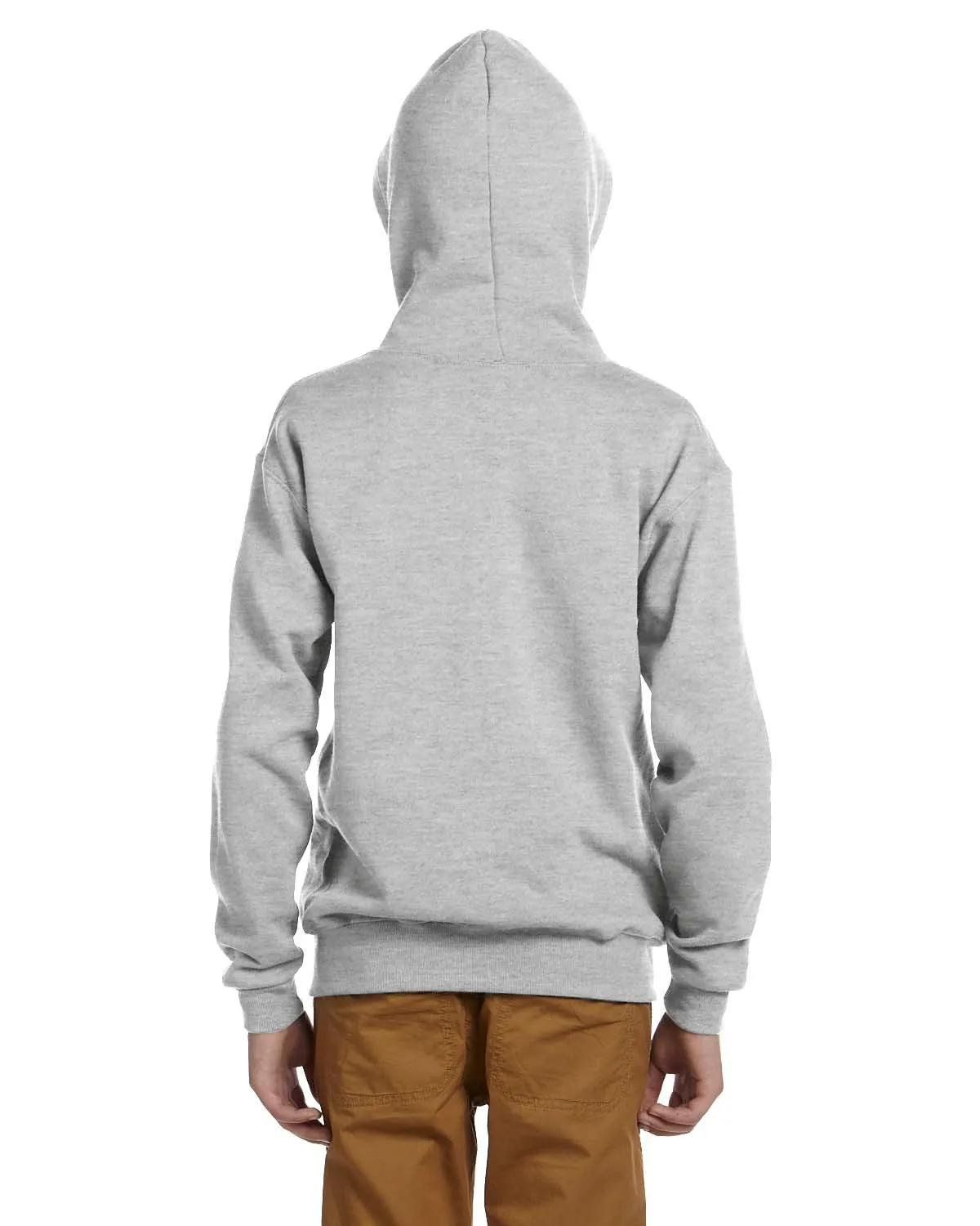 Jerzees Youth NuBlend Full-Zip Hooded Sweatshirt