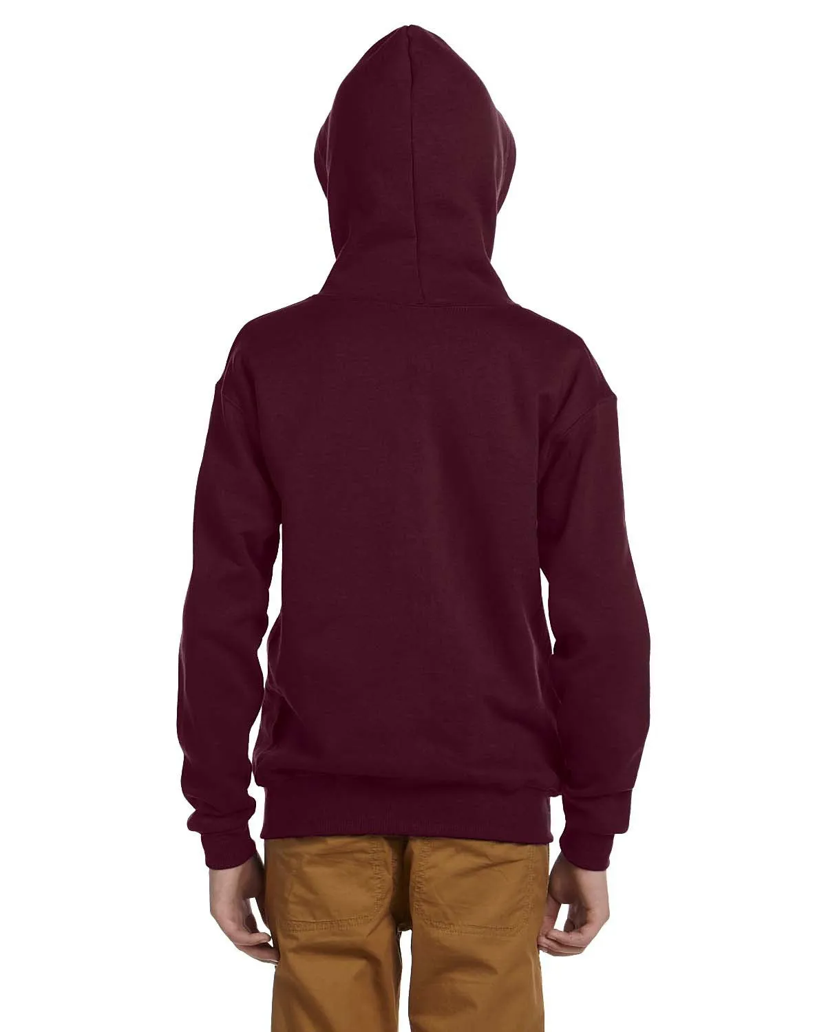 Jerzees Youth NuBlend Full-Zip Hooded Sweatshirt