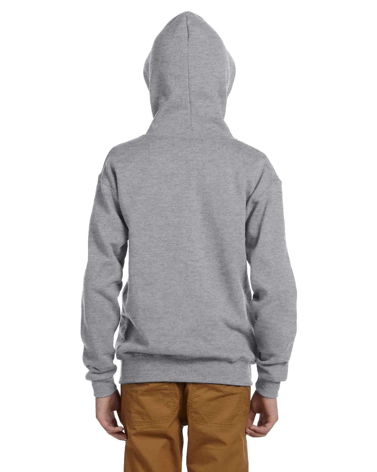 Jerzees Youth NuBlend Full-Zip Hooded Sweatshirt