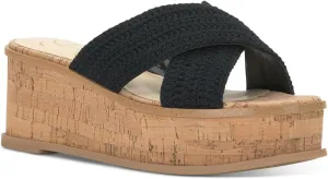 Jessica Simpson Womens Ediza Crochet Platform Sandals