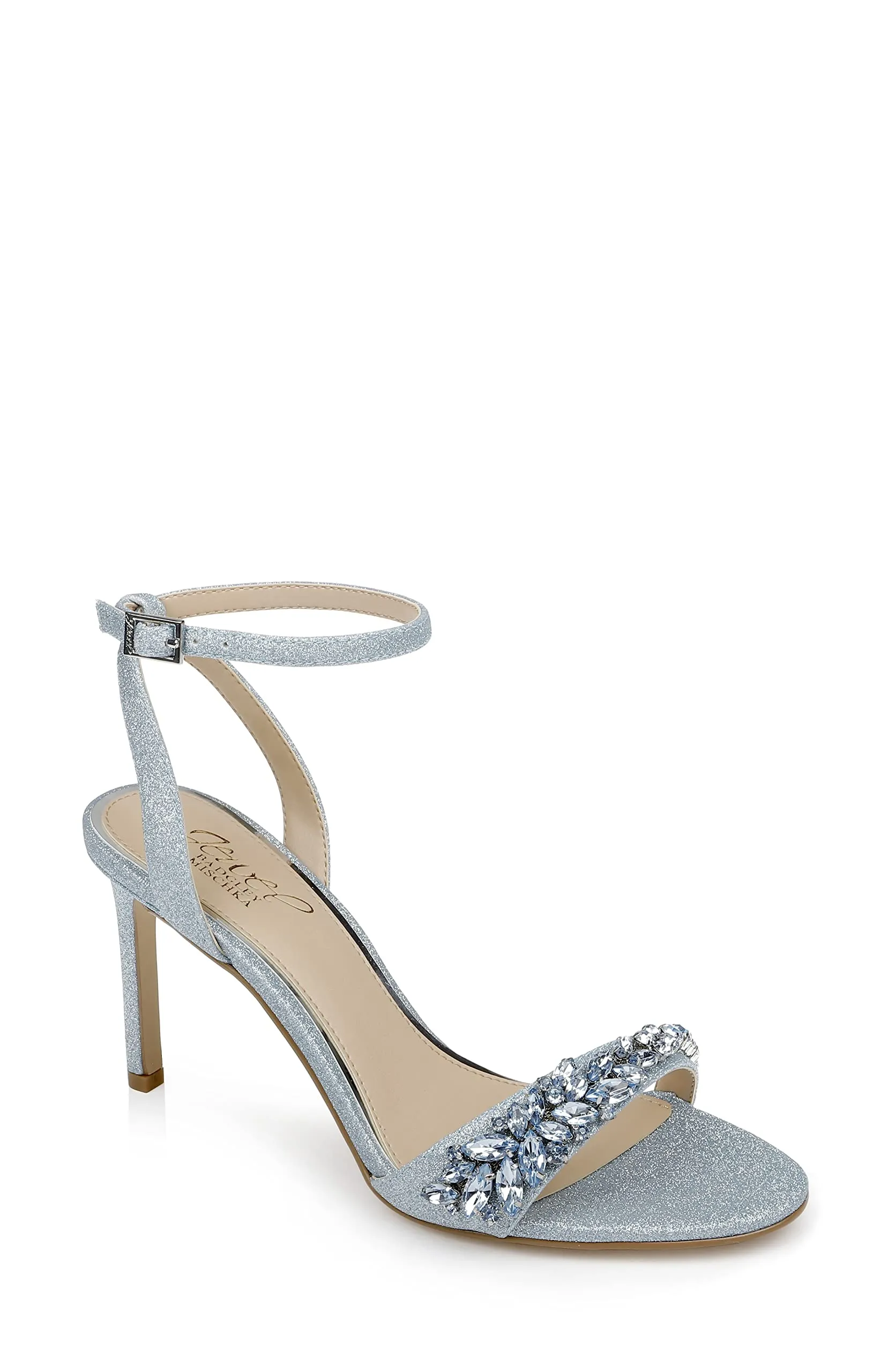 Jewel Badgley Mischka Dallyce Ankle Strap Stiletto Sandal
