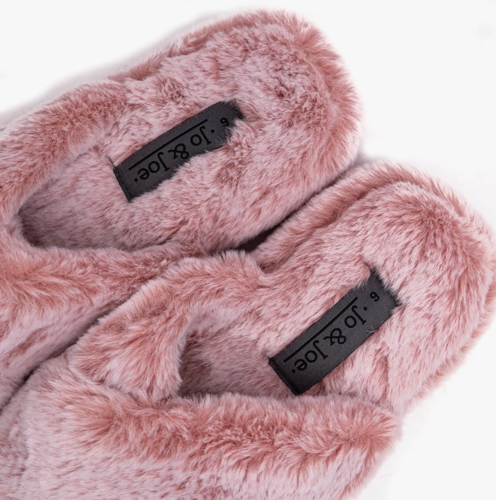 Jo & Joe COSY Womens Slippers Pink